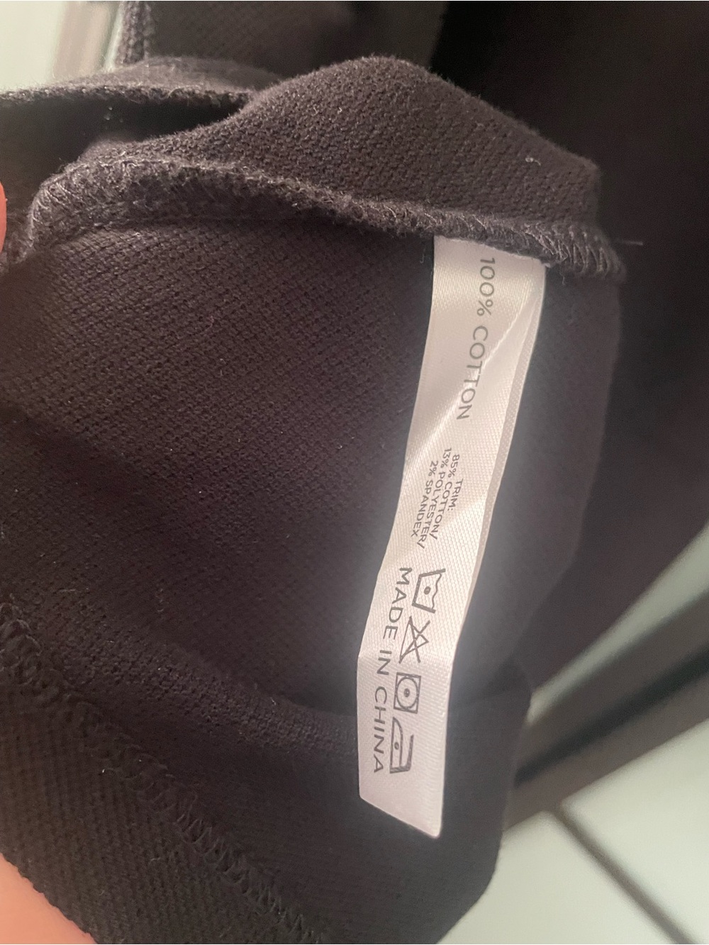 NWOT Tuckernuck Black Polo Shirt Dress with Collar - Picture 5 of 5